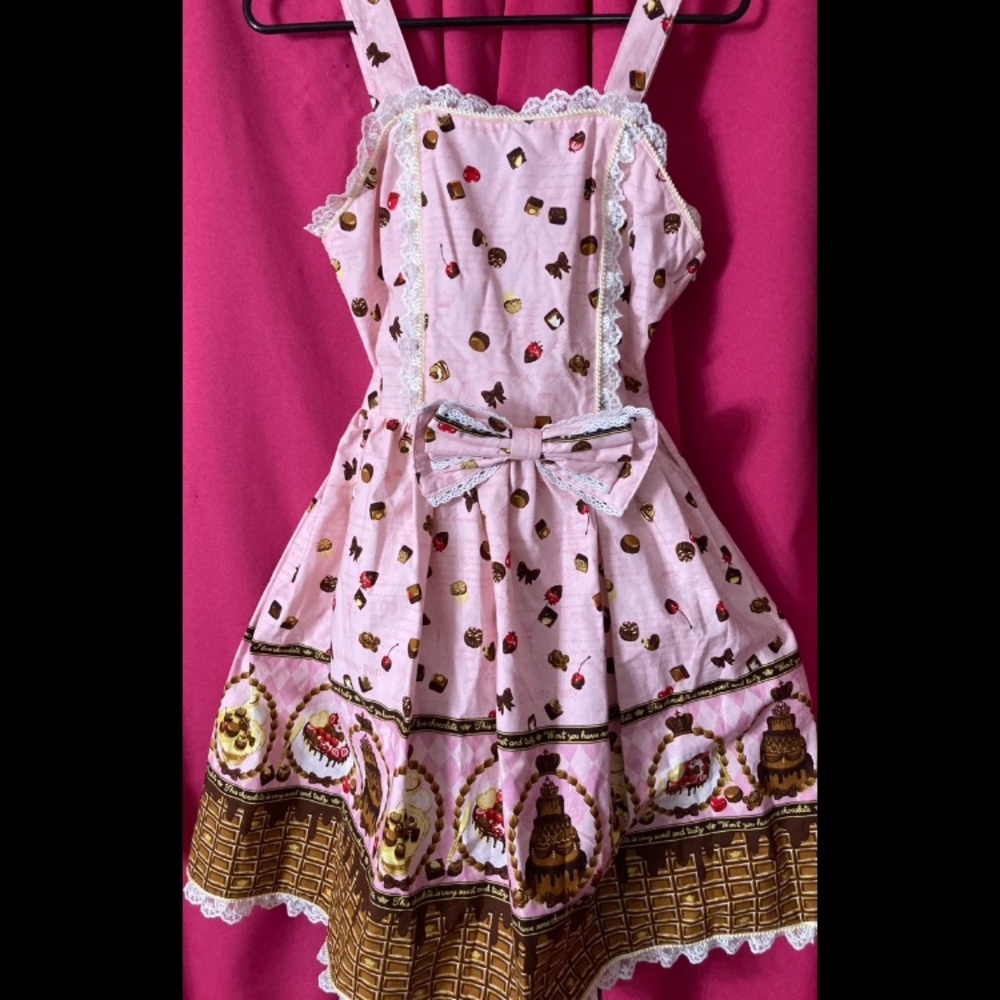 Bodyline Chocolate Cake Print Lolita JSK Dress